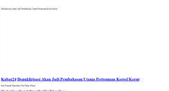 Desktop Screenshot of kabar24.com